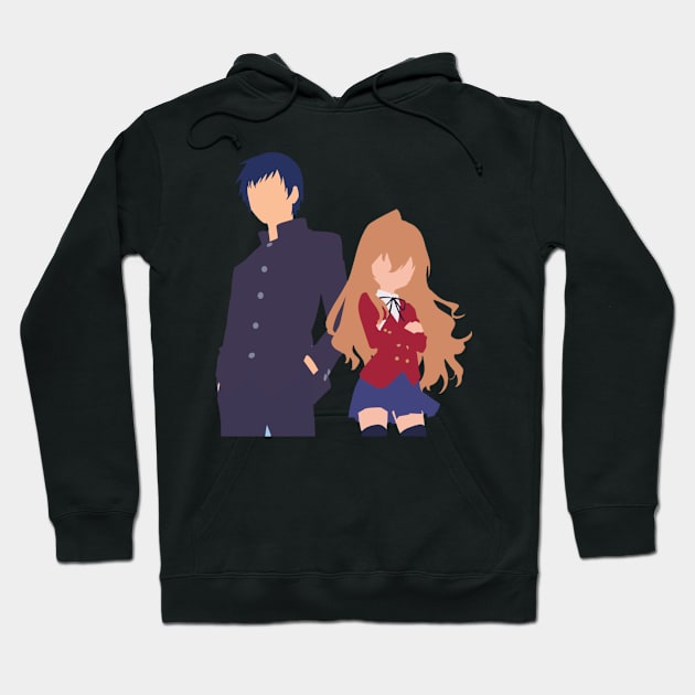 Ryuji and Taiga Minimalist Hoodie by KokoroPopShop